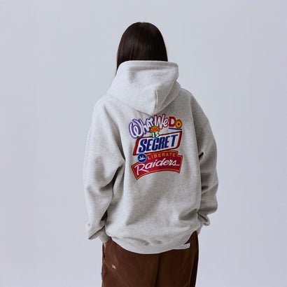 エンブロイダリー フーディ（EMBROIDERY HOODIE） （GRAY）｜詳細画像