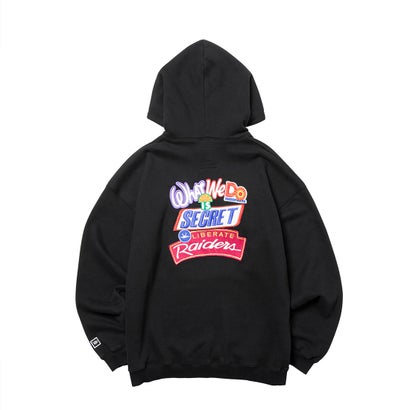 エンブロイダリー フーディ（EMBROIDERY HOODIE） （BLACK）｜詳細画像