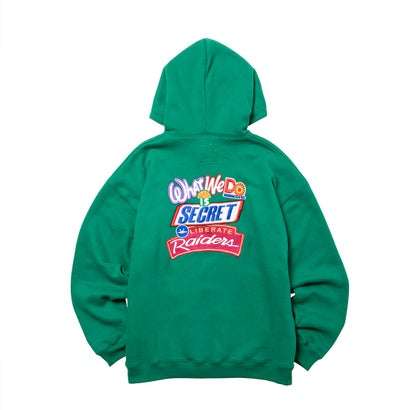エンブロイダリー フーディ（EMBROIDERY HOODIE） （GREEN）｜詳細画像