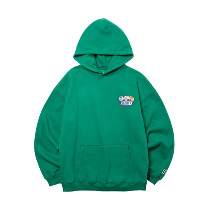 エンブロイダリー フーディ（EMBROIDERY HOODIE） （GREEN）｜詳細画像