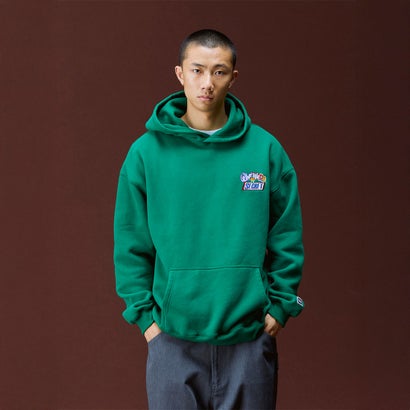エンブロイダリー フーディ（EMBROIDERY HOODIE） （GREEN）｜詳細画像