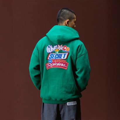 エンブロイダリー フーディ（EMBROIDERY HOODIE） （GREEN）｜詳細画像