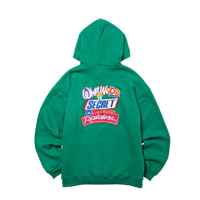 エンブロイダリー フーディ（EMBROIDERY HOODIE） （GREEN）