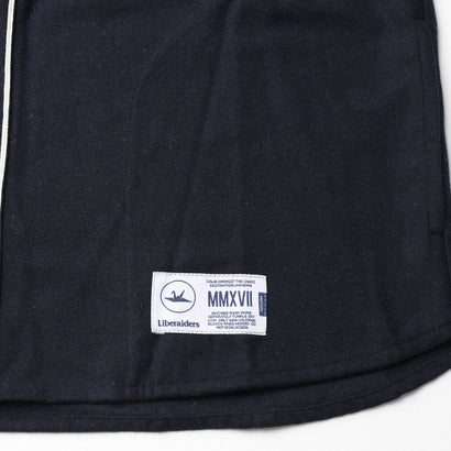 リベレイダース Liberaiders フランネル ベースボールシャツ（FLANNEL BASEBALL SHIRT） （NAVY）｜詳細画像