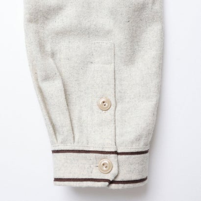 リベレイダース Liberaiders フランネル ベースボールシャツ（FLANNEL BASEBALL SHIRT） （WHITE）｜詳細画像