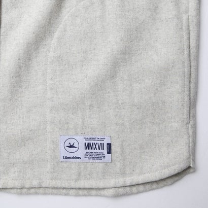 リベレイダース Liberaiders フランネル ベースボールシャツ（FLANNEL BASEBALL SHIRT） （WHITE）｜詳細画像