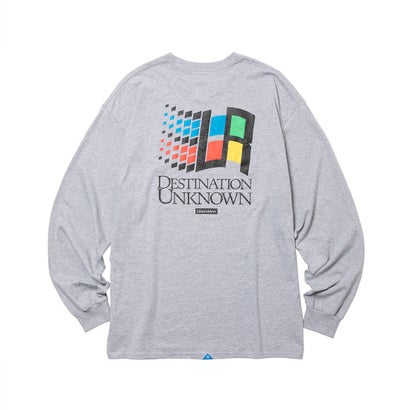 リベレイダース Liberaiders オーバーサイズ ロゴ ロングスリーブTシャツ（OS LOGO L/S TEE?） （GRAY）｜詳細画像