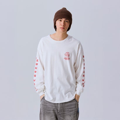 リベレイダース Liberaiders ドラゴン ロングスリーブTシャツ（DRAGON L/S TEE） （WHITE）｜詳細画像