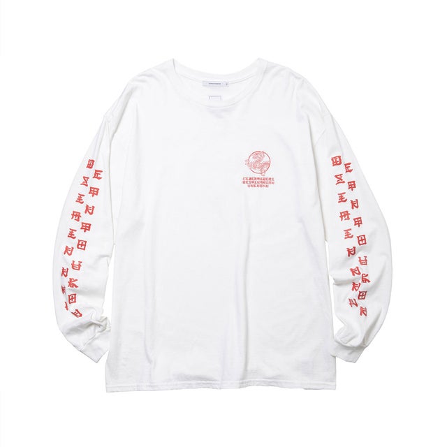 ドラゴン ロングスリーブTシャツ（DRAGON L/S TEE） （WHITE）