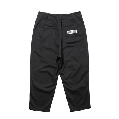 T/C サルエル チノパンツ（T/C SARROUEL CHINO PANTS） （BLACK）｜詳細画像