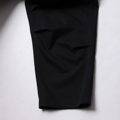 T/C サルエル チノパンツ（T/C SARROUEL CHINO PANTS） （BLACK）｜詳細画像