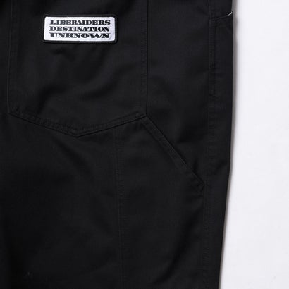 T/C サルエル チノパンツ（T/C SARROUEL CHINO PANTS） （BLACK）｜詳細画像