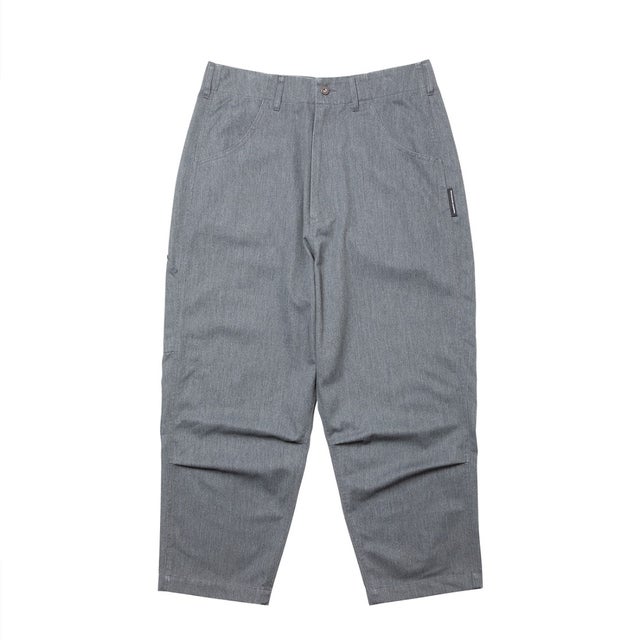 T/C サルエル チノパンツ（T/C SARROUEL CHINO PANTS） （GRAY）