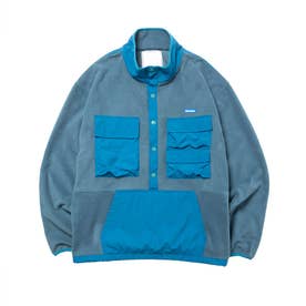 フリース アノラック（FLEECE ANORAK） （BLUE）