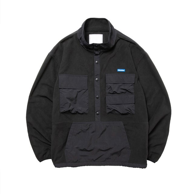 フリース アノラック（FLEECE ANORAK） （BLACK）