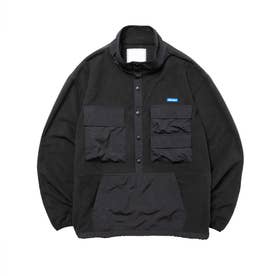 フリース アノラック（FLEECE ANORAK） （BLACK）