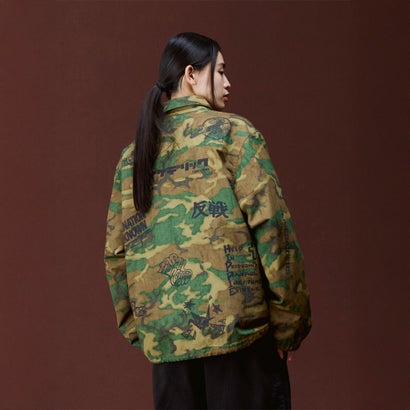 リベレイダース Liberaiders ハンドライティング カモ コーチ ジャケット（HANDWRITING CAMO COACH JACKET） （CAM）｜詳細画像