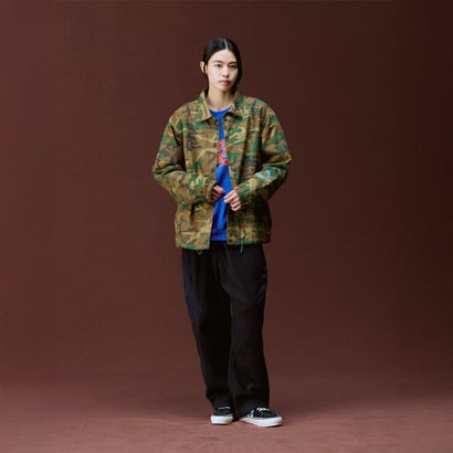 リベレイダース Liberaiders ハンドライティング カモ コーチ ジャケット（HANDWRITING CAMO COACH JACKET） （CAM）｜詳細画像