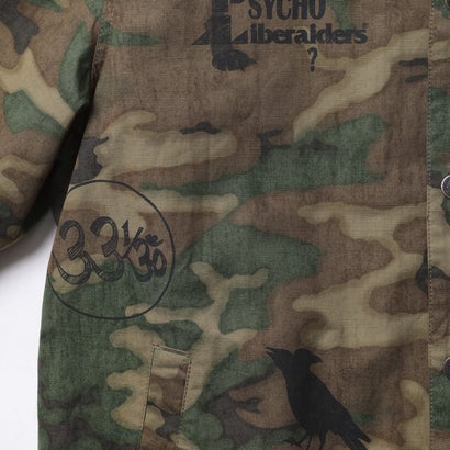 リベレイダース Liberaiders ハンドライティング カモ コーチ ジャケット（HANDWRITING CAMO COACH JACKET） （CAM）｜詳細画像