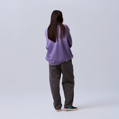 コーデュロイ テーパード スラックス（CORDUROY TAPERED SLACKS） （CHACOAL）｜詳細画像