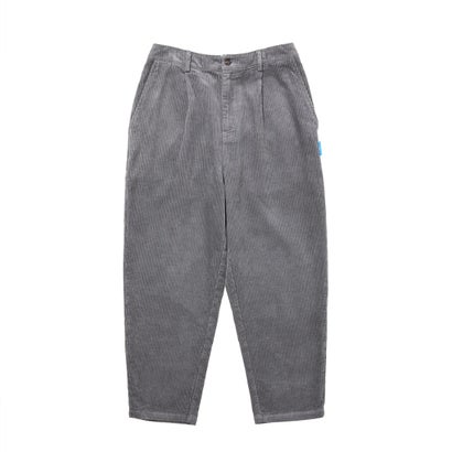 コーデュロイ テーパード スラックス（CORDUROY TAPERED SLACKS） （CHACOAL）｜詳細画像