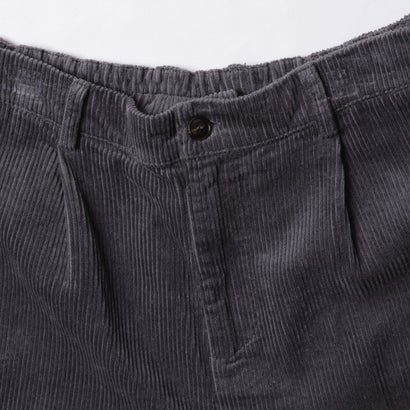 コーデュロイ テーパード スラックス（CORDUROY TAPERED SLACKS） （CHACOAL）｜詳細画像