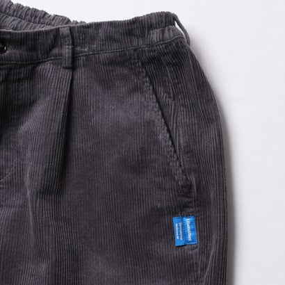 コーデュロイ テーパード スラックス（CORDUROY TAPERED SLACKS） （CHACOAL）｜詳細画像