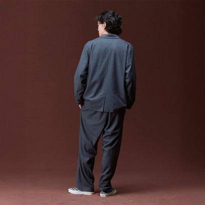 ルーズフィット 3ボタン ジャケット（LOOSE FIT 3-BUTTON JACKET） （STRIPE）｜詳細画像