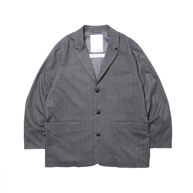 ルーズフィット 3ボタン ジャケット（LOOSE FIT 3-BUTTON JACKET） （STRIPE）