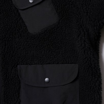 ユーティリティ パイル フリース ジップ ジャケット（UTILITY PILE FLEECE ZIP JACKET） （BLACK）｜詳細画像