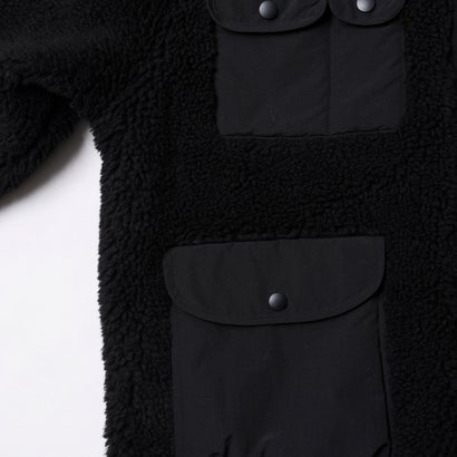 ユーティリティ パイル フリース ジップ ジャケット（UTILITY PILE FLEECE ZIP JACKET） （BLACK）｜詳細画像