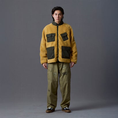 ユーティリティ パイル フリース ジップ ジャケット（UTILITY PILE FLEECE ZIP JACKET） （BEIGE）｜詳細画像