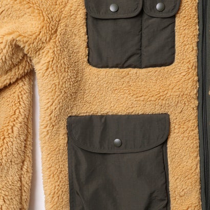 ユーティリティ パイル フリース ジップ ジャケット（UTILITY PILE FLEECE ZIP JACKET） （BEIGE）｜詳細画像
