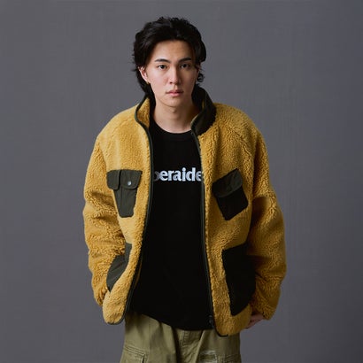 ユーティリティ パイル フリース ジップ ジャケット（UTILITY PILE FLEECE ZIP JACKET） （BEIGE）｜詳細画像