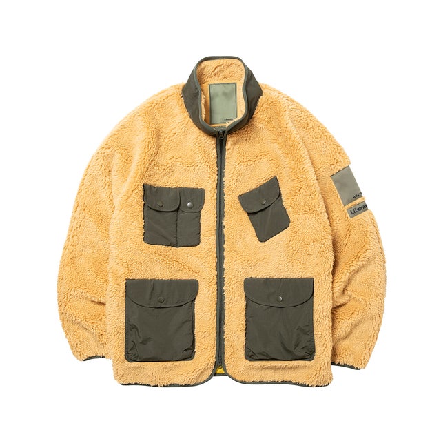 ユーティリティ パイル フリース ジップ ジャケット（UTILITY PILE FLEECE ZIP JACKET） （BEIGE）