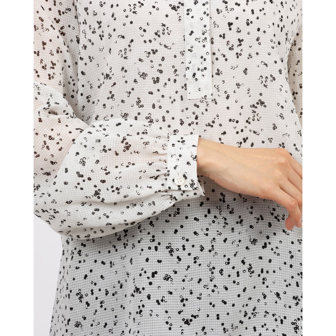 セオリーリュクス Theory luxe DOTTY PRINT/ JINA （オフホワイト