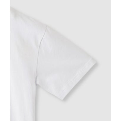 グリッターロゴプリントTシャツ （ホワイト）｜詳細画像