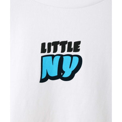 フロントロゴ クロップドTシャツ （ホワイト）｜詳細画像