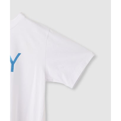 リトルニューヨーク Little New York グリッターロゴプリントTシャツ （ホワイト）｜詳細画像