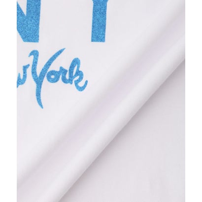 リトルニューヨーク Little New York グリッターロゴプリントTシャツ （ブラック）｜詳細画像