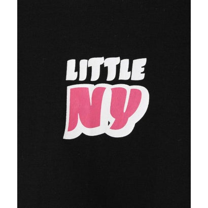 リトルニューヨーク Little New York フロントロゴ クロップドTシャツ （ホワイト）｜詳細画像