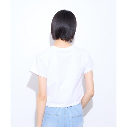 リトルニューヨーク Little New York フロントロゴ クロップドTシャツ （ブラック）｜詳細画像