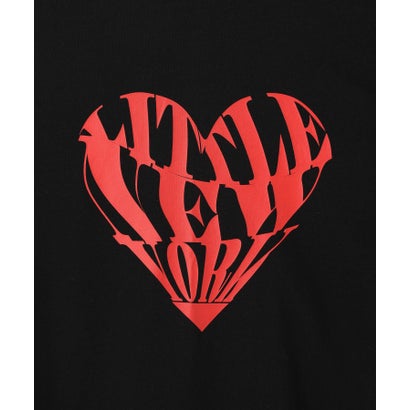 リトルニューヨーク Little New York ハートロゴ バックプリント長袖Tシャツ （ホワイト）｜詳細画像