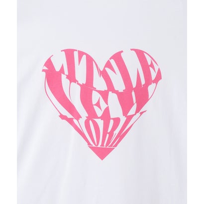 リトルニューヨーク Little New York ハートロゴ バックプリント長袖Tシャツ （ブラック）｜詳細画像