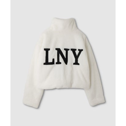 リトルニューヨーク Little New York ボリュームファーアウター バック刺しゅう （レオパード）｜詳細画像