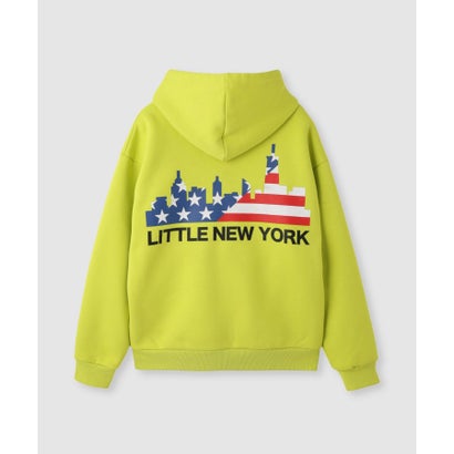 リトルニューヨーク Little New York もこもこボアジップパーカー （グレー）｜詳細画像