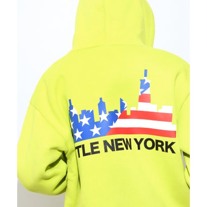 リトルニューヨーク Little New York もこもこボアジップパーカー （ホワイト）｜詳細画像