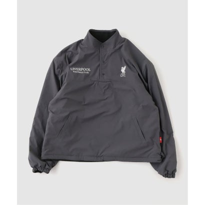 【Liverpool FC / リバプールFC】 Reversible snap fleece（レッド）｜詳細画像