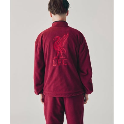 【Liverpool FC / リバプールFC】 Reversible snap fleece（ブラック）｜詳細画像
