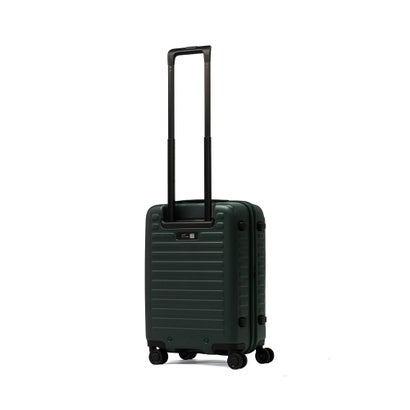 正規品10年保証 スーツケース 機内持ち込み フロントオープン Sサイズ キャリーケース 軽量 軽い 拡張 おしゃれ TSAロック 37L-42L拡張可能 Cubo Small SRefresh （ブラック）｜詳細画像